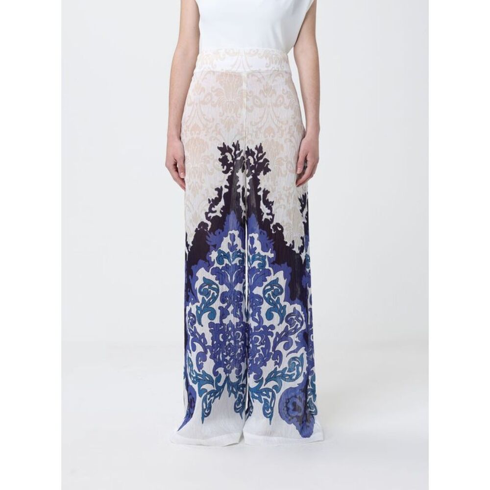 H Couture Pants Woman Royal Blue